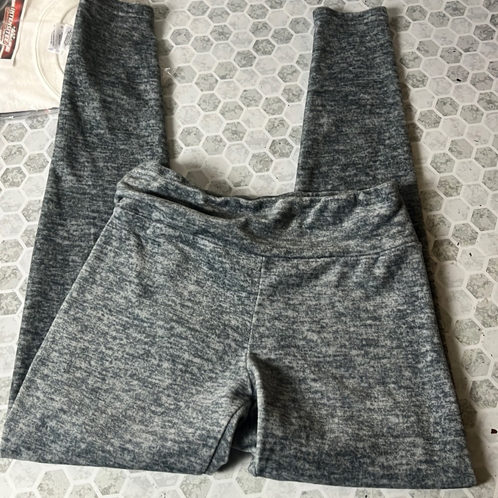 No Boundaries Small Elastic Waist Skinny Pull On Fleece Leggings